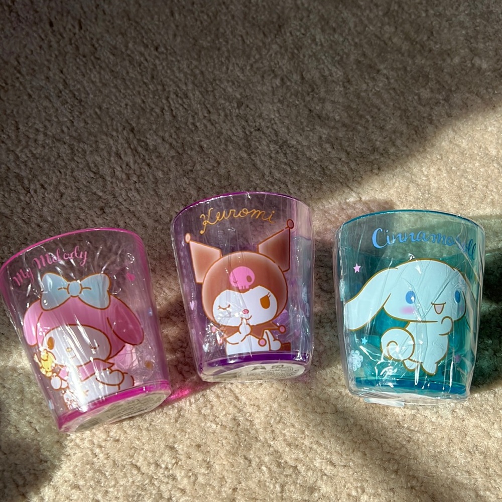 Sanrio cups